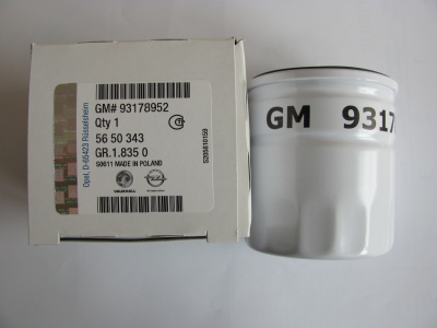 Filtru ulei metalic Opel Astra H Z16XEP GM